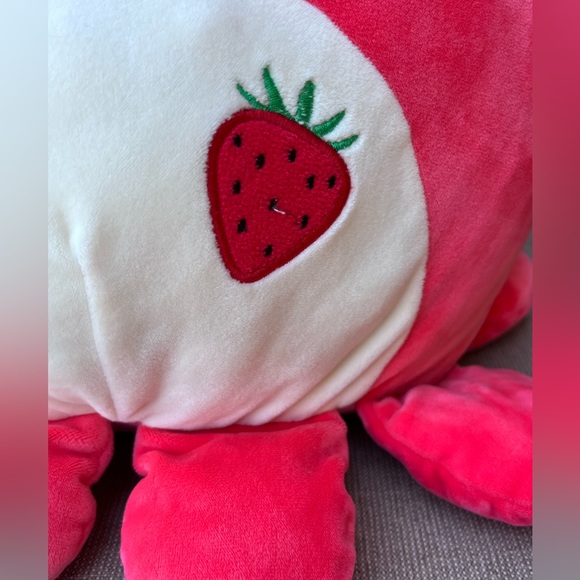 EUC VTG/RARE Squishmallows Veronica, the Octopus with HTF Red Strawberry Patch - Picture 4 of 13